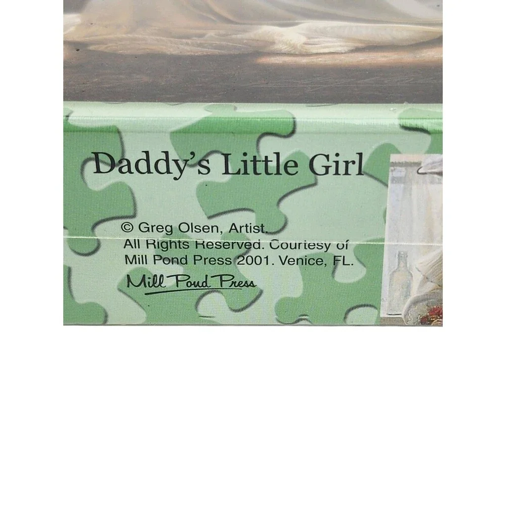 Jigsaw Puzzles Daddy’s Little Girl Greg Olsen 500 Piece Schmid Rare
